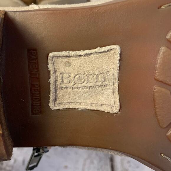 Born Kati Suede Short Booties, Size 8 - Picture 7 of 8